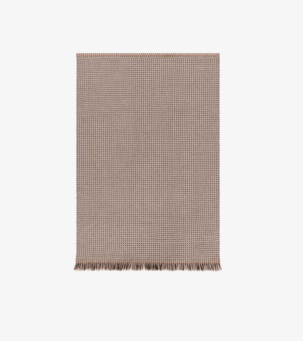 Alfombra GL Gofre Terracotta de Gan Rugs