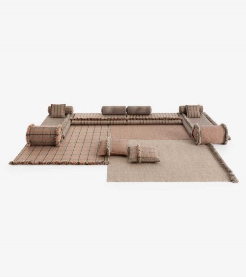 Alfombra GL Gofre Terracotta de Gan Rugs