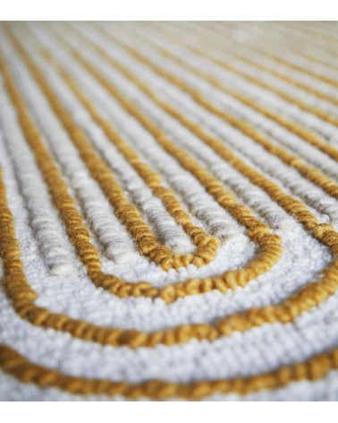 Alfombra Ply Yellow de Gan Rugs