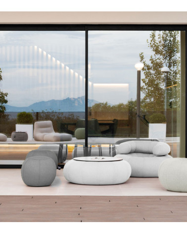 Puff de terraza Mandarina de Ogo