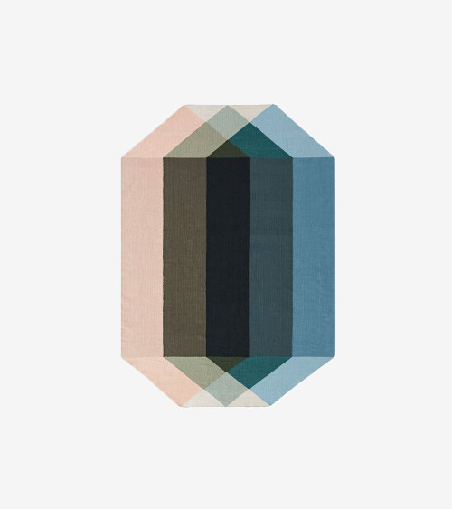 Alfombra Diamond Kilim de Gan Rugs